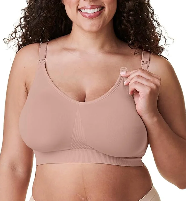 BRAVADO! DESIGNS Body Silk FULL CUP Seamless Nursing Bra (1401VFC) - Cameo