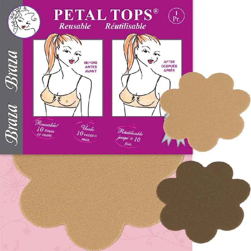 BRAZA PETAL TOPS DISPOSABLE NIPPLE COVERS SINGLE PACK