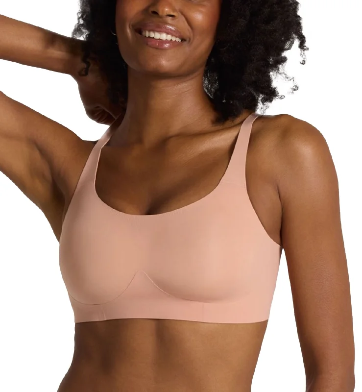 Evelyn & Bobbie STRUCTURED SCOOP Bralette (1801) - Himalayan Salt