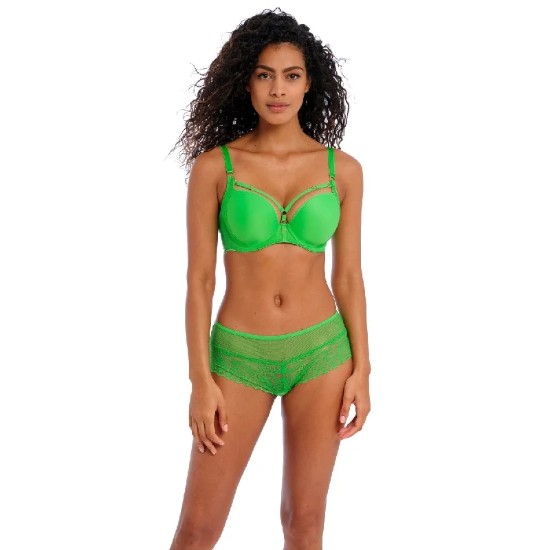 Temptress Poison Green Moulded Plunge Bra AA400131POG