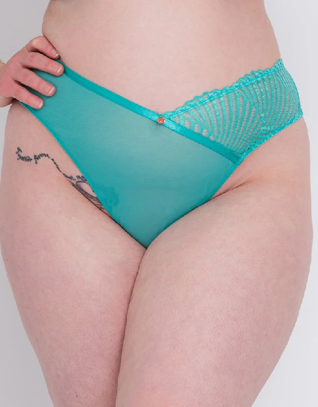 Scantilly Authority Thong Blue Lagoon